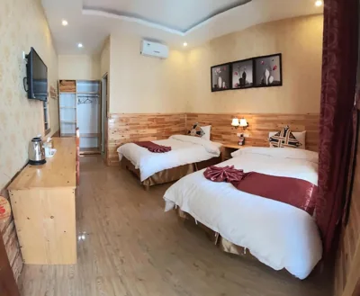 庭園ビュー・ダブルまたはツインルーム — Dang Khoa Garden Inn